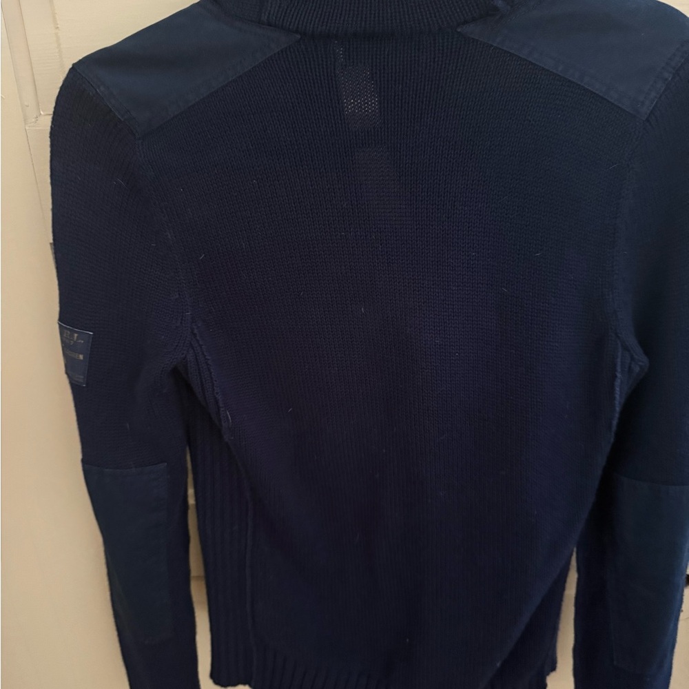 Lauren Ralph Lauren Dark Blue Cardigan- Vintage - Picture 5 of 9